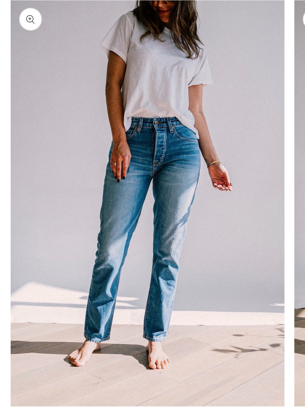 WIES MADE Elise Jeans in Salt Wash Size 27 VGUC